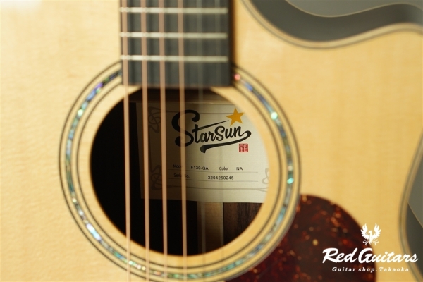 F130-GA Sitka Spruce / Indian Rosewood